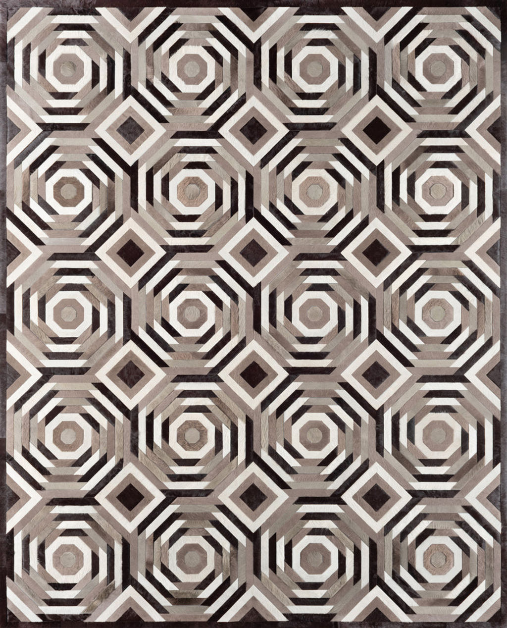 Preview image for Kyle Bunting Whirl Wind Hide Rug 10'3" X 18'3"