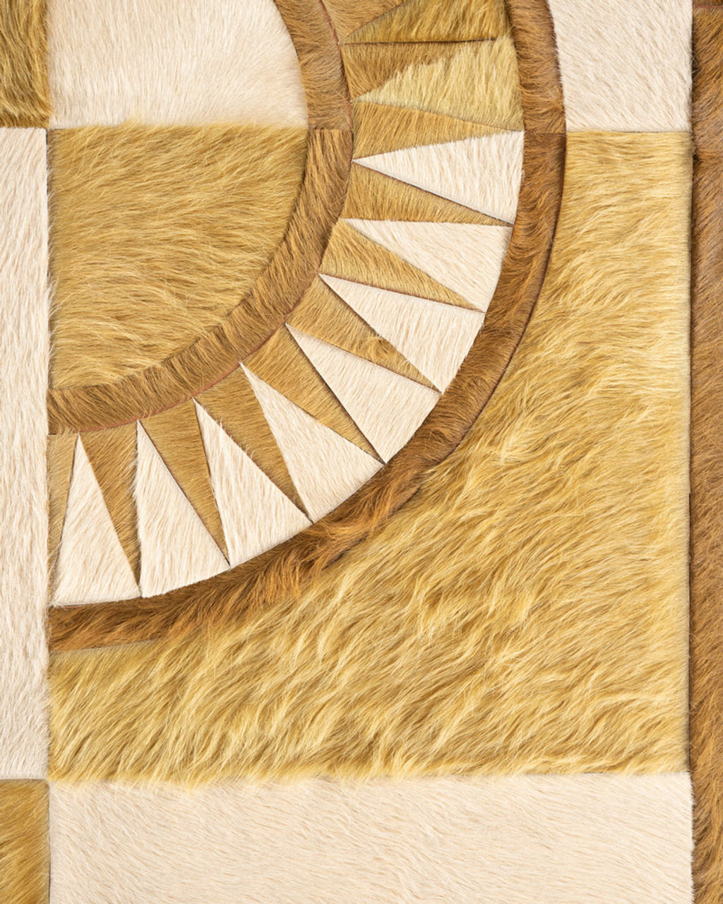 Kyle Bunting Compass Hide Rug 7'8" X 5'2"