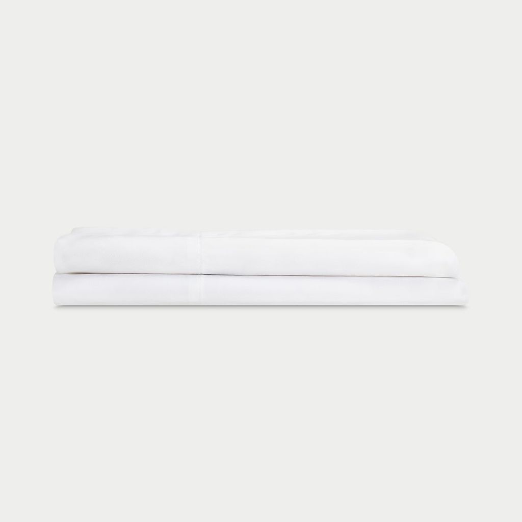 Bamboo Pillow Case Set - Standard Size - White