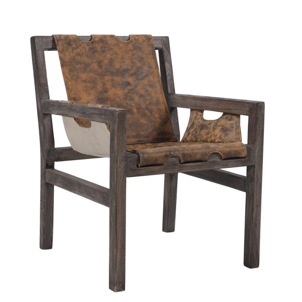 Preview image for Vintage Black Leather Chair