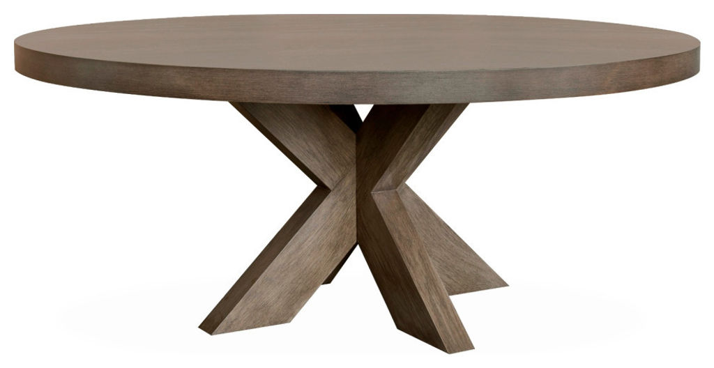 Preview image for Round Dining Table, Smoke Gray, 72"X72"