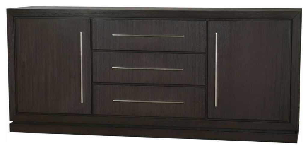 Mandalay Home Furnishings Portofino Buffet Wire-Brushed Coffee