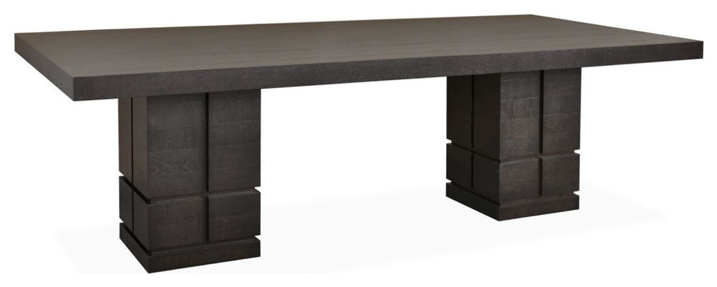 Mandalay Home Furnishings Portofino Rectangle Dining Table Textured Coffee