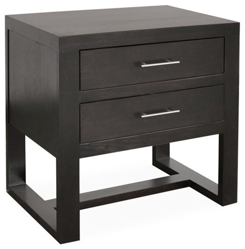 Preview image for Pacifica Nightstand Ebony Oak, Set Of 2