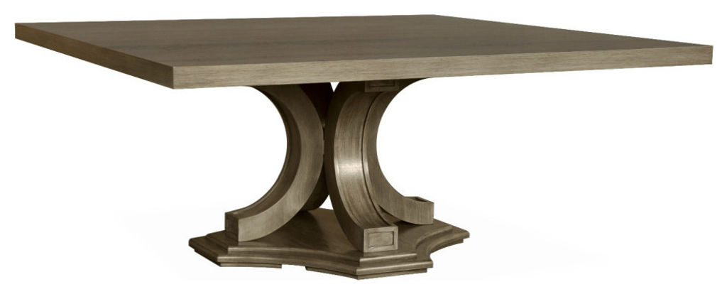 Preview image for 72" Square Dining Table, Smoke Grey