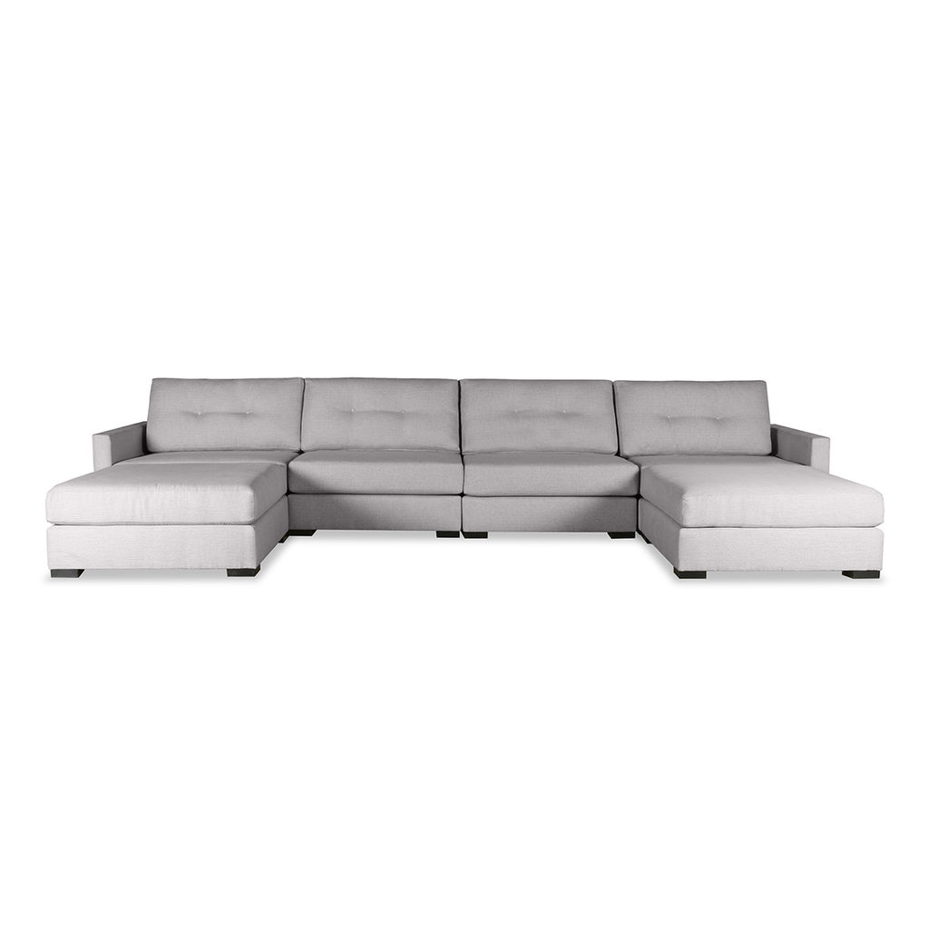 Preview image for Chester 6 Pieces Modular Sectional, 166" X 83" X 30", Grey