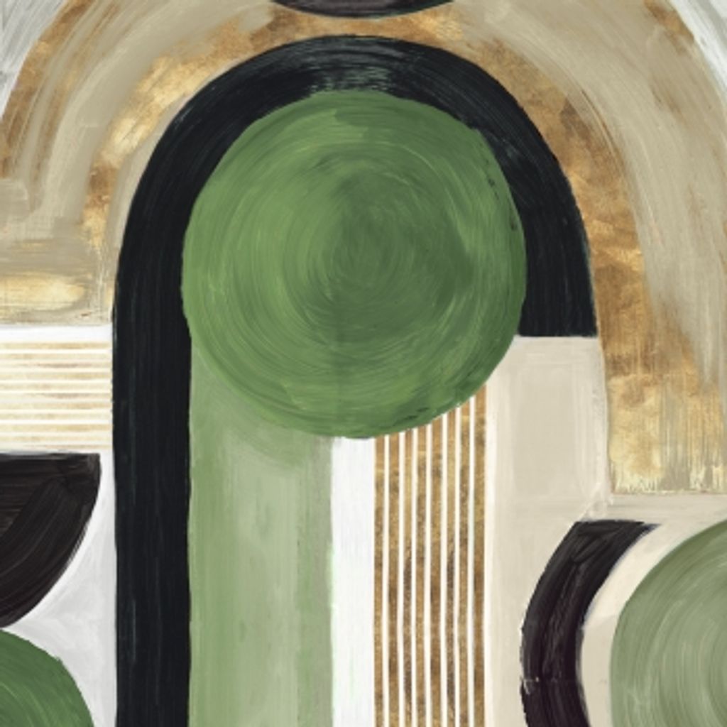 Preview image for Golden Arch 48" X 48", Black Floater Frame