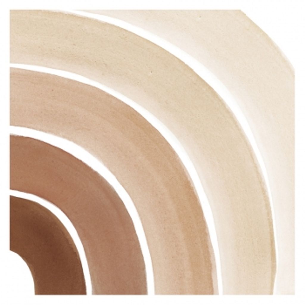 Preview image for Rustic Rainbow 3 By Studio Nyc Design 24" X 24", Black Cap Frame