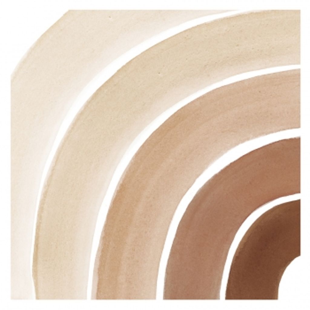 Preview image for Rustic Rainbow 4 By Studio Nyc Design 24" X 24", Black Cap Frame