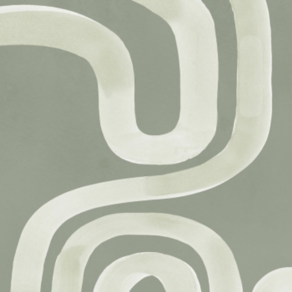 Preview image for Swerve 3 By Studio Nyc Design 24" X 24", Natural Frame With Gold Inner Lip