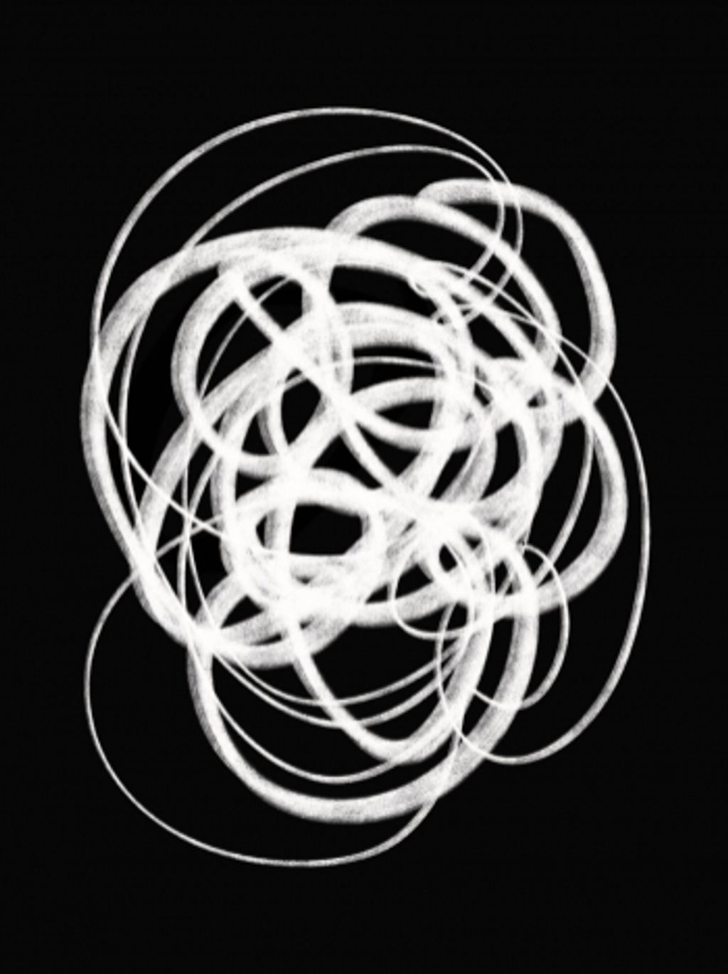 Preview image for Total Chaos 1 30" X 40", Black Cap Frame