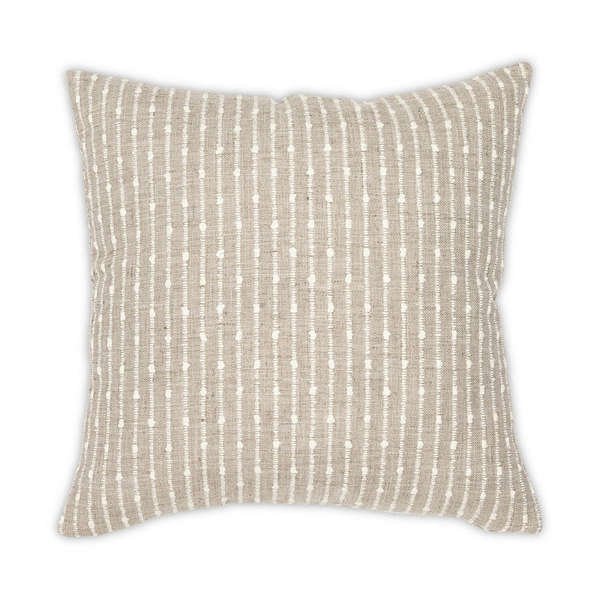 Grey Feather Down Pillow 24" Square