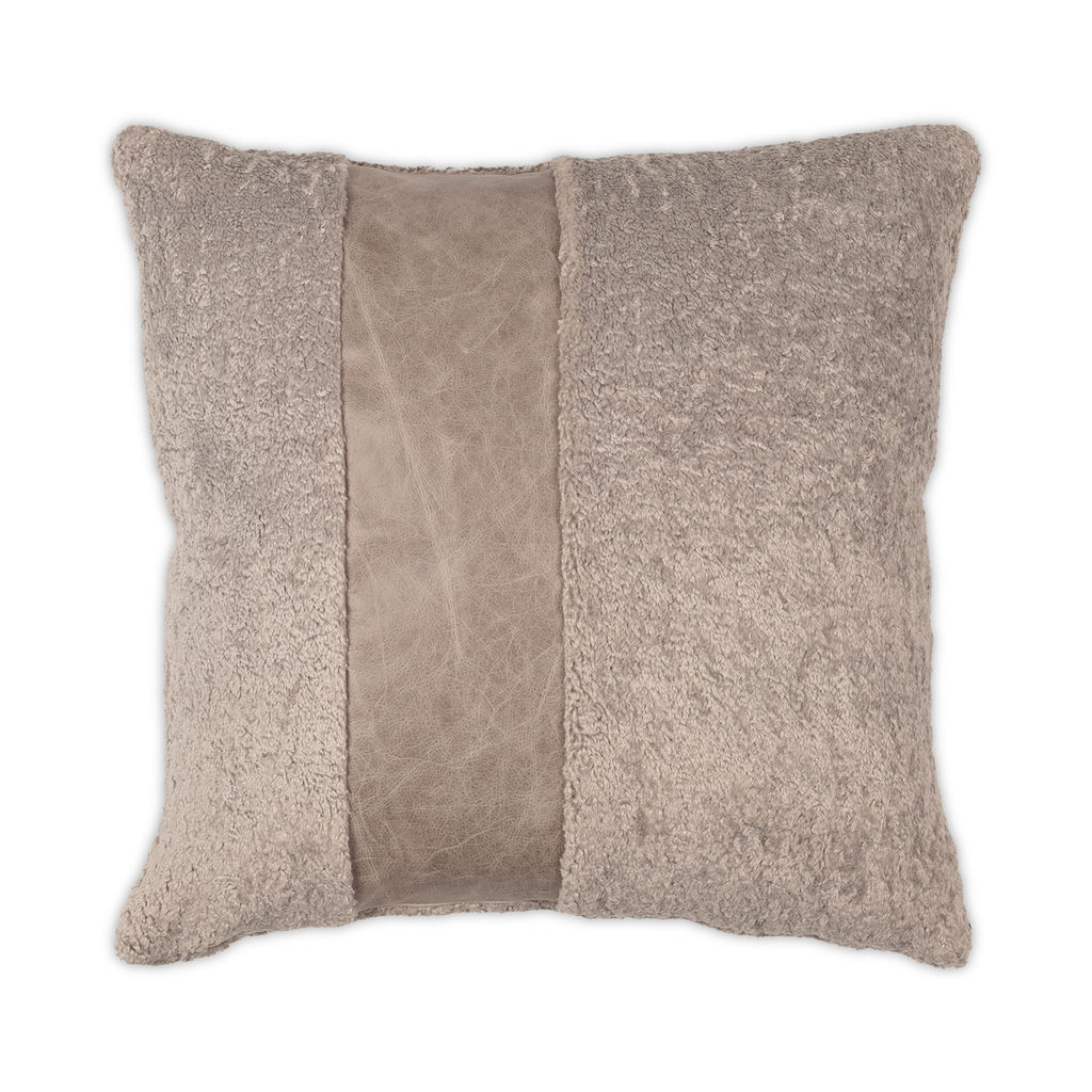 Ava 24" Smoke Down Feather Blend Pillow