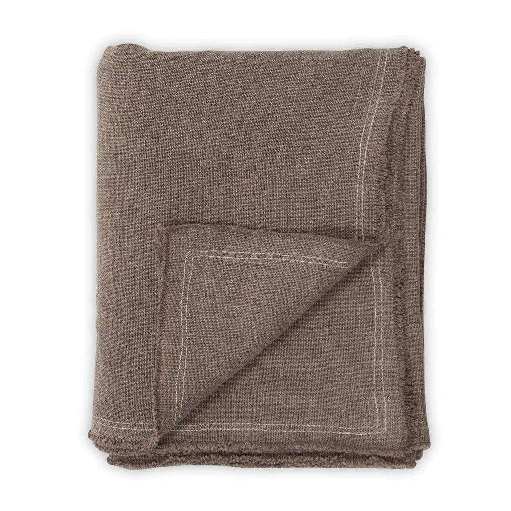 Maya 90" Walnut Throw