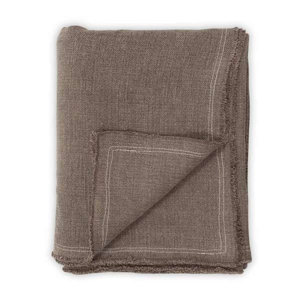 Maya 90" Walnut Throw