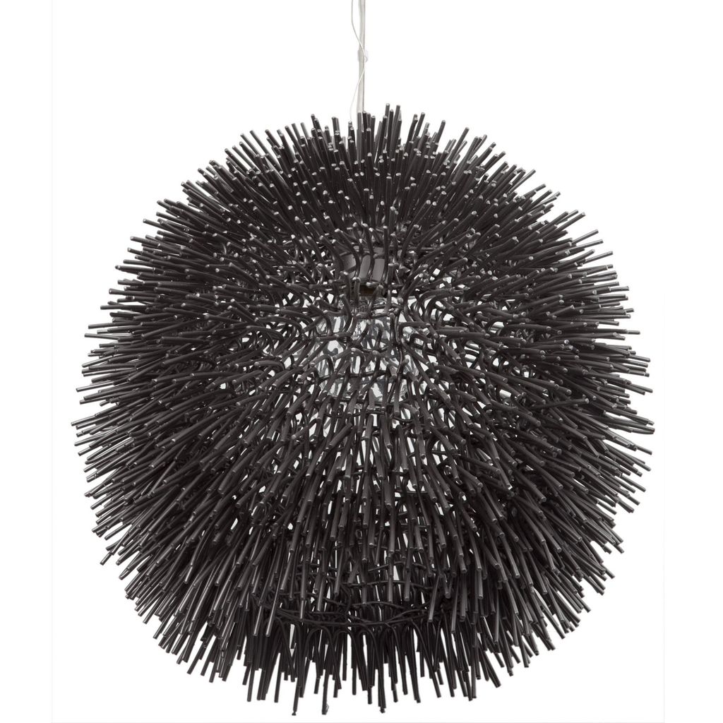 Urchin 1 Light Pendant - Black