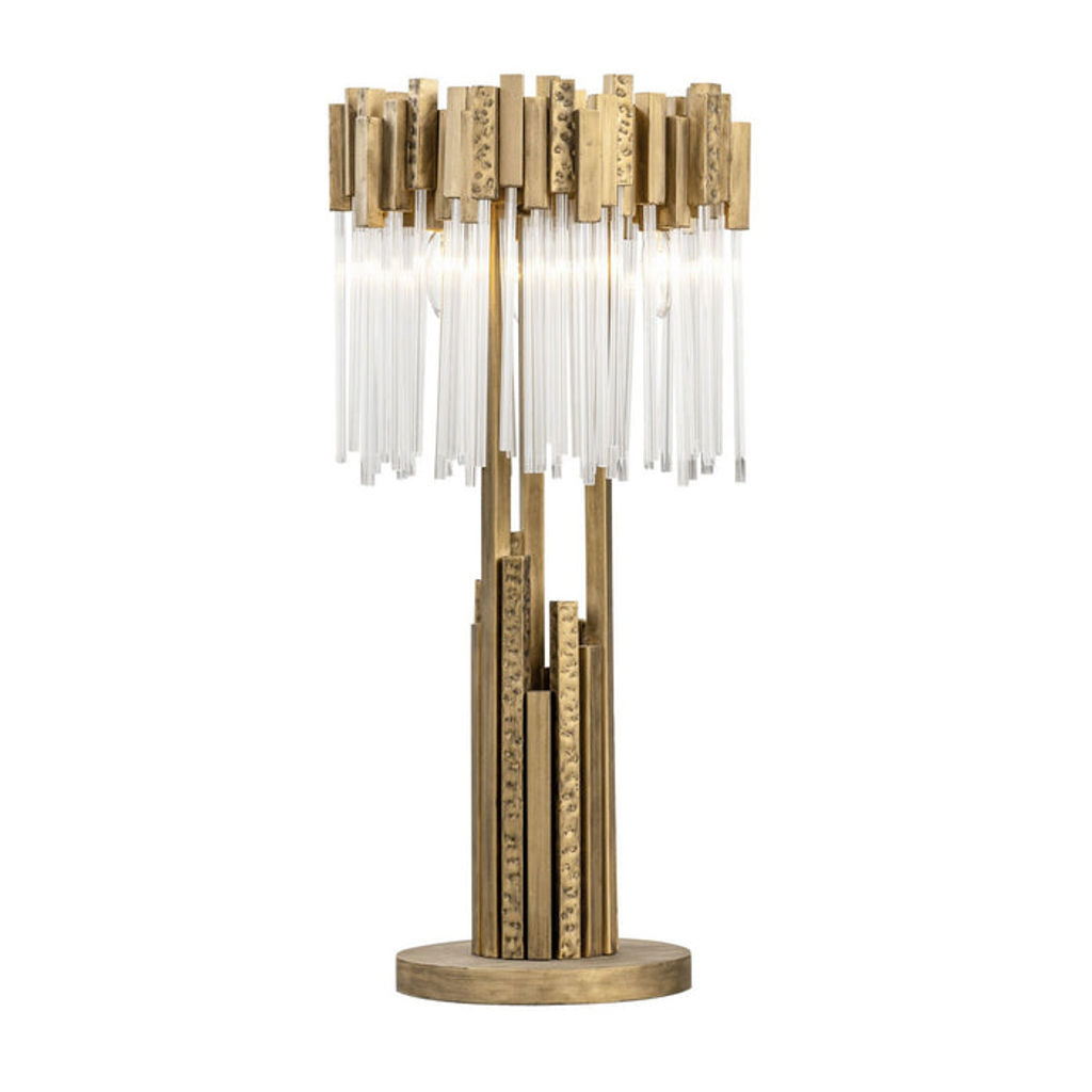 Matrix 3 Light Table Lamp - Havana Gold