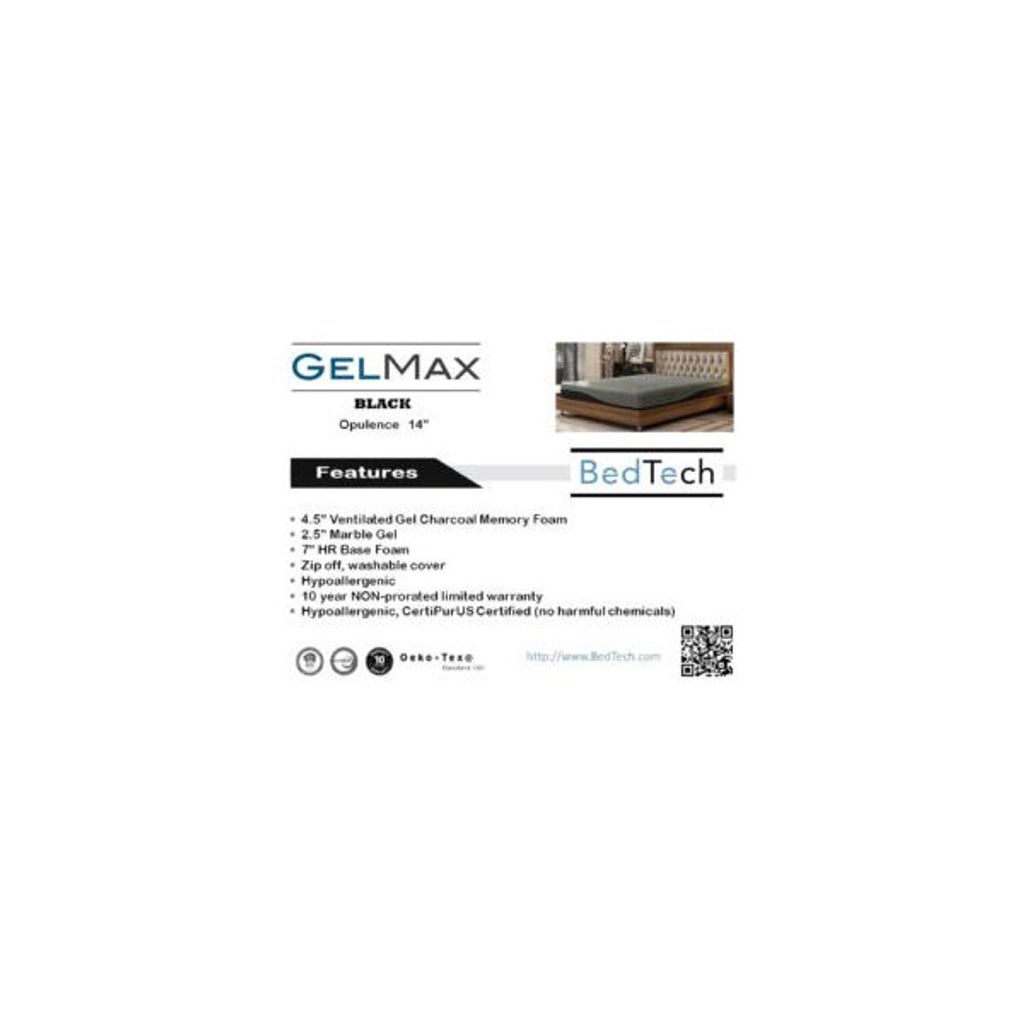 14 Inch King Mattress 76" X 80"