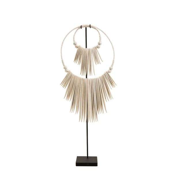 Nala Wooden Necklace With Stand