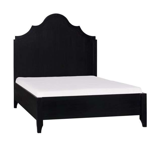 Beyond Borders Vintage Swedish Queen Bed Black Bean