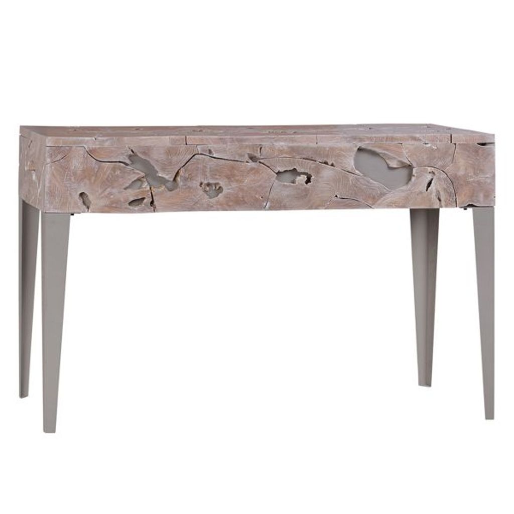 Teak Root Console Table
