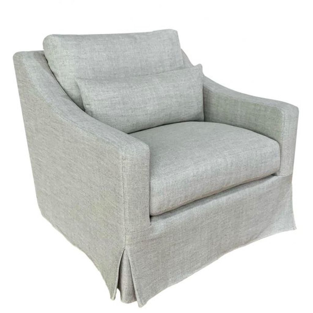 Montrose Swivel Chair, Linen Kw