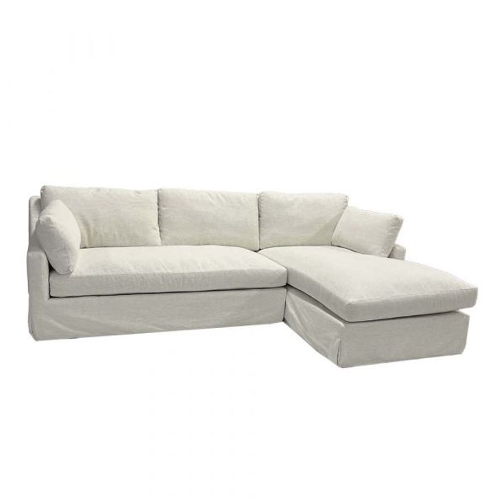 Montclair Lsf Loveseat, Nomad Snow