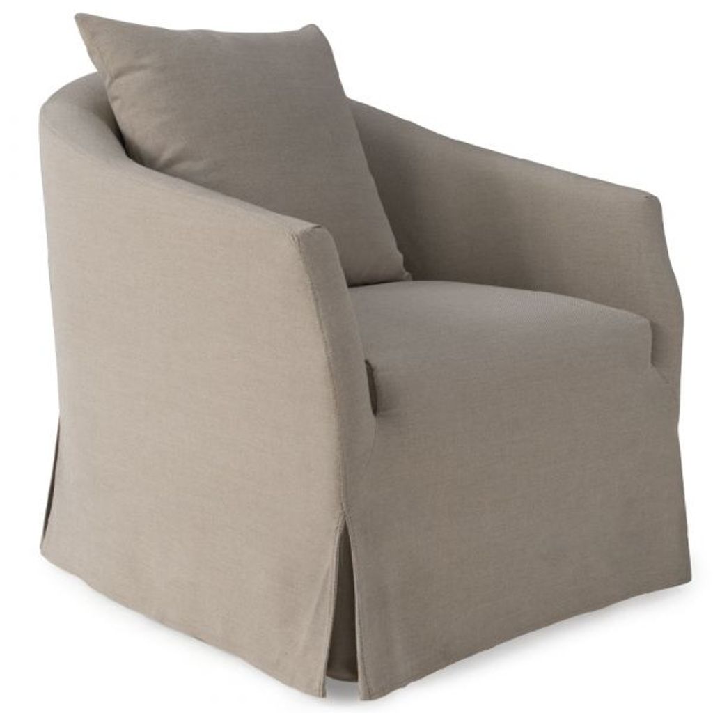 Preview image for Kelli Swivel Chair, Sda Taupe