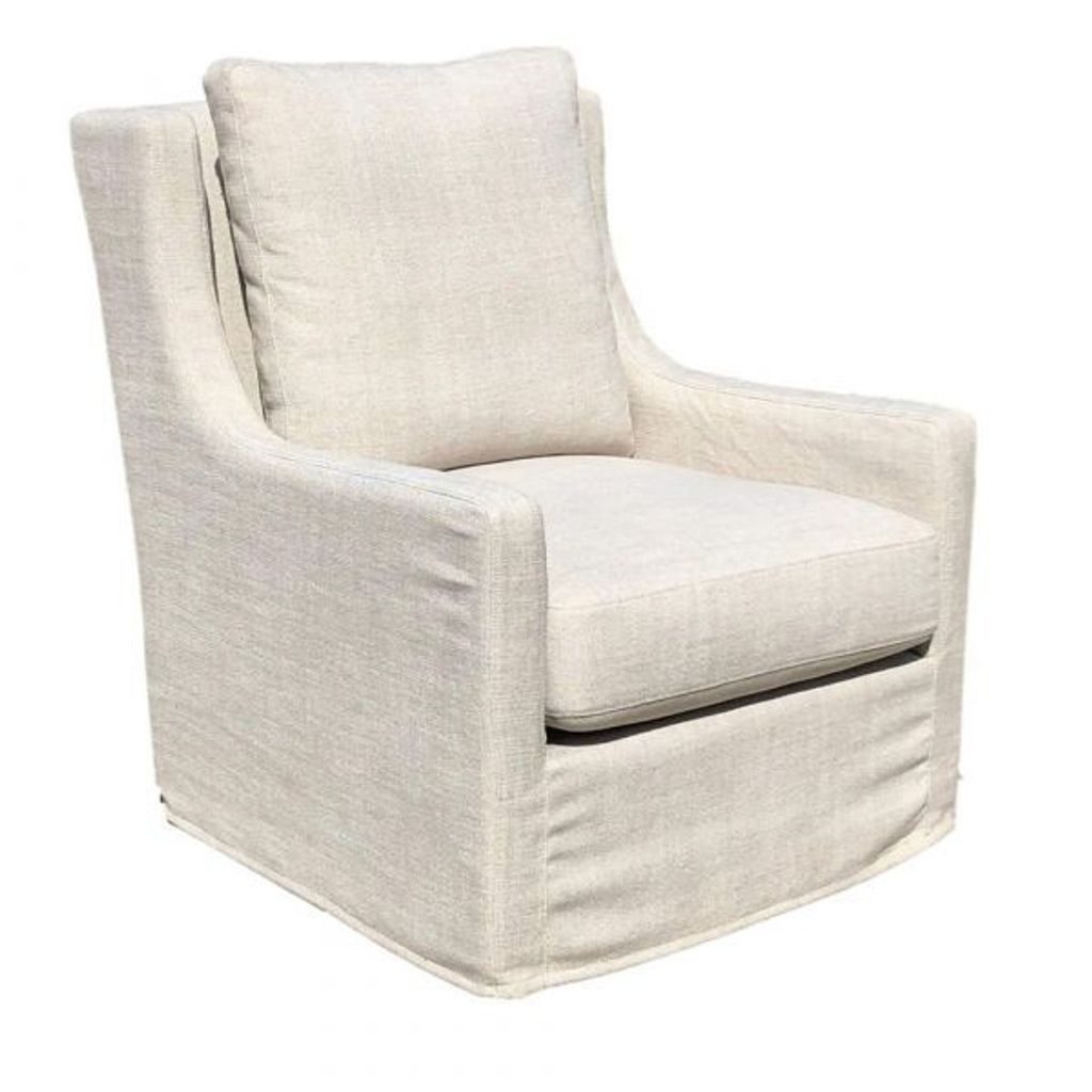 Preview image for Bret Swivel Glider, Linen Kw