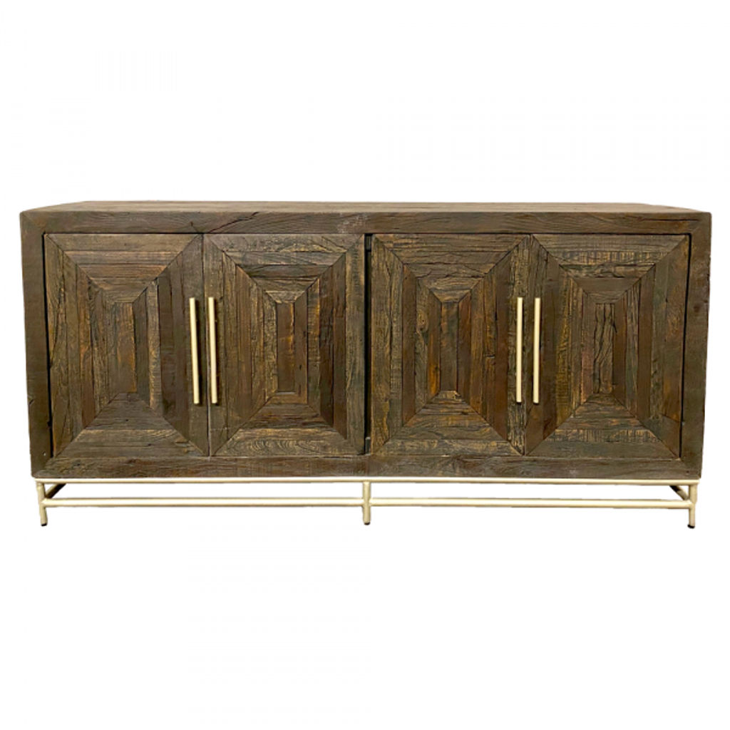 Modesto Console, Reclaimed Black