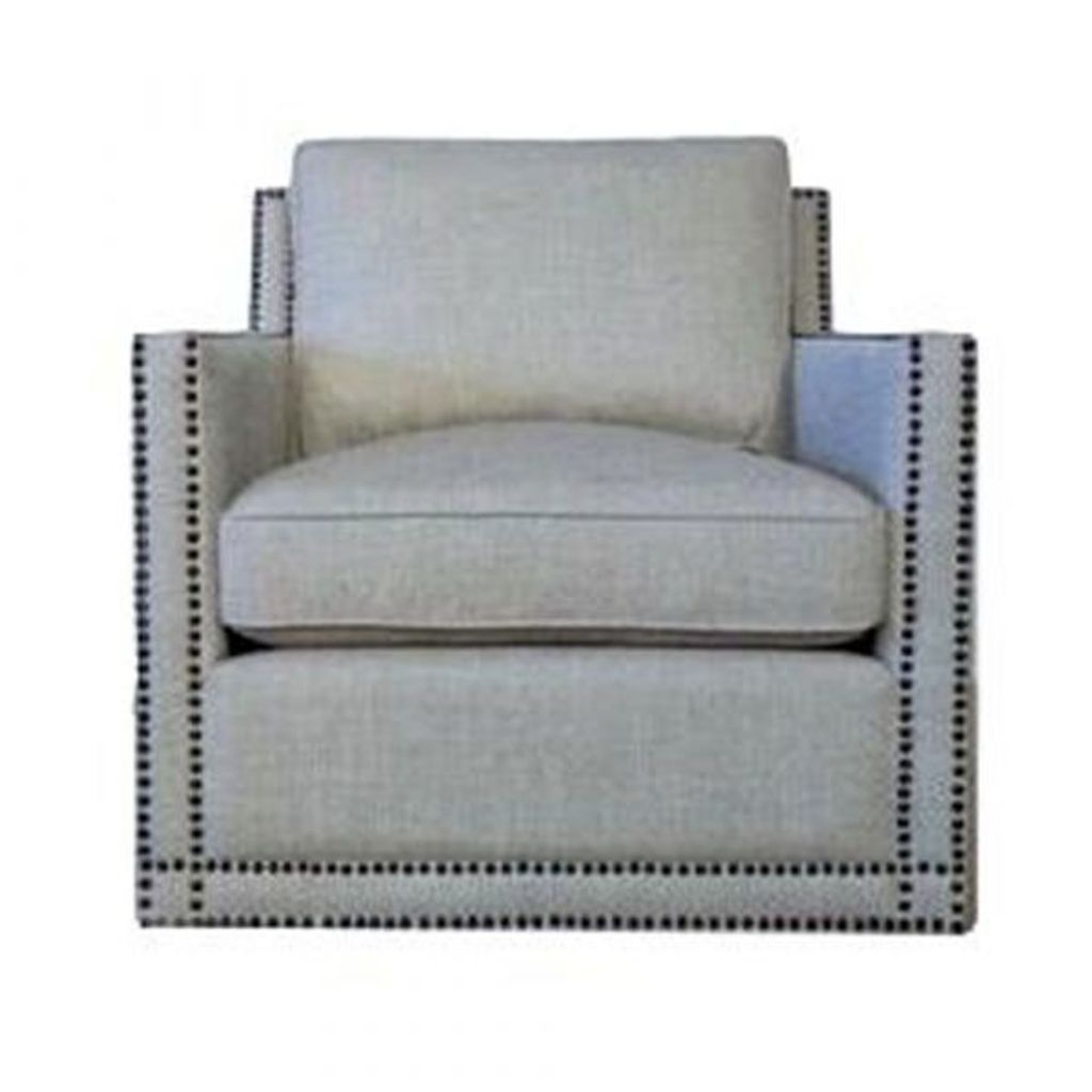 Landon Swivel Chair, Linen Kw