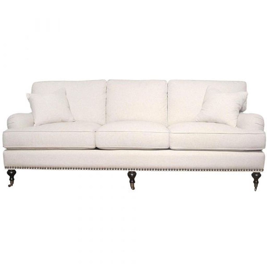 Preview image for Charles L. Sofa, Linen Kw, Burnt Oak Grey