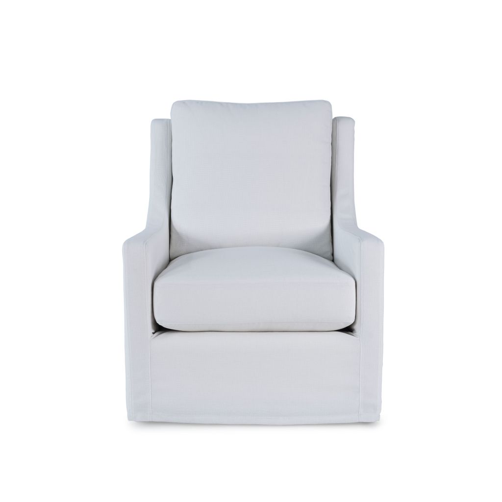Preview image for Bret Swivel Chair, Lifestyle Chalk