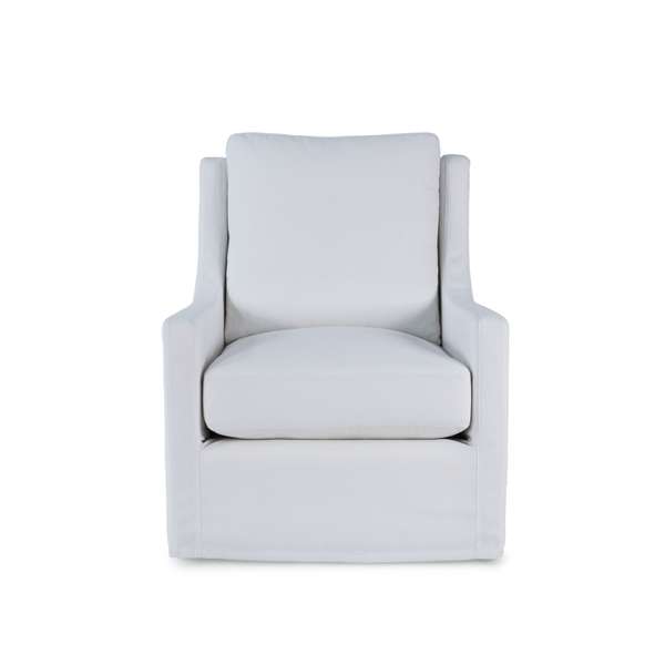 Bret Swivel Chair, Lifestyle Chalk