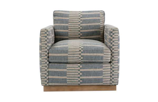 Allison Swivel Chair (Grade Aa), Navy