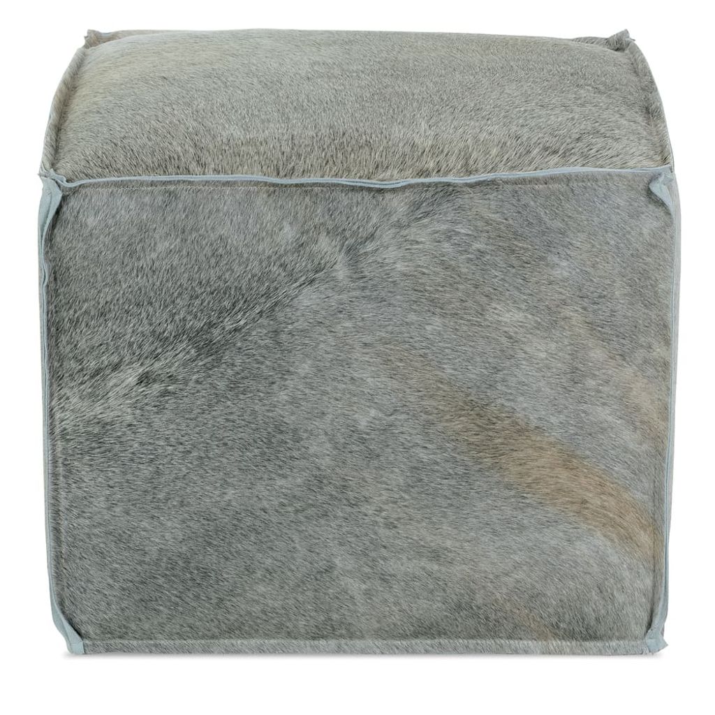 Hair On Hide Zuri Ottoman