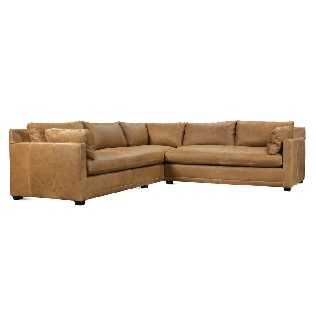 Sylvie 2-Piece Leather Sectional