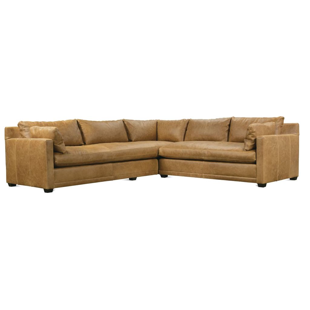 Sylvie 2-Piece Leather Sectional
