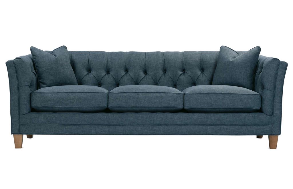 Robin Bruce Stevens Sofa With Carob Legs, Indigo