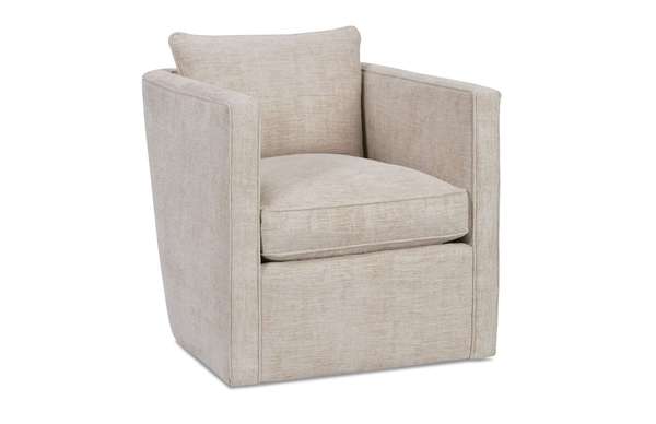 Robin Bruce Rothko Swivel Chair, Ice Blue