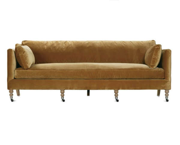 Madeline Sofa 90" (Grade CC), Brass