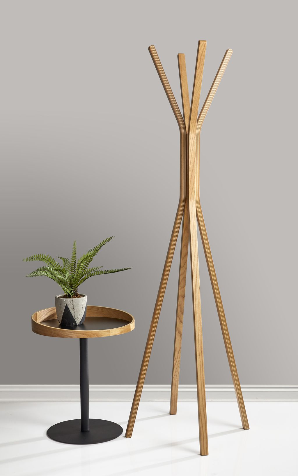 Toby Coat Rack, Natural Oak