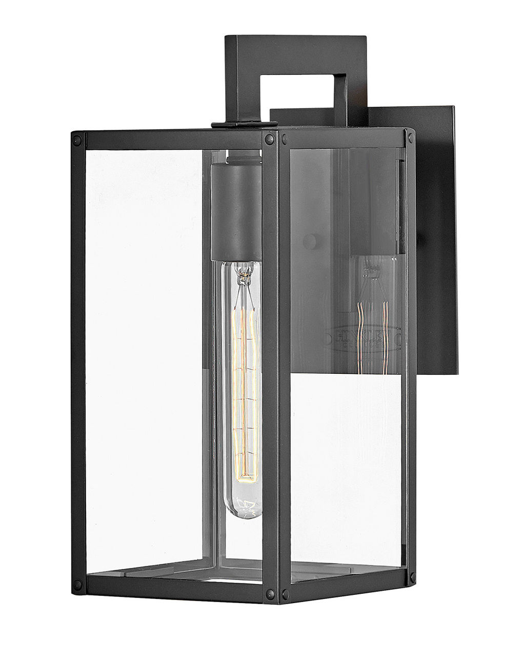 Wall Mount Black Lantern, Small