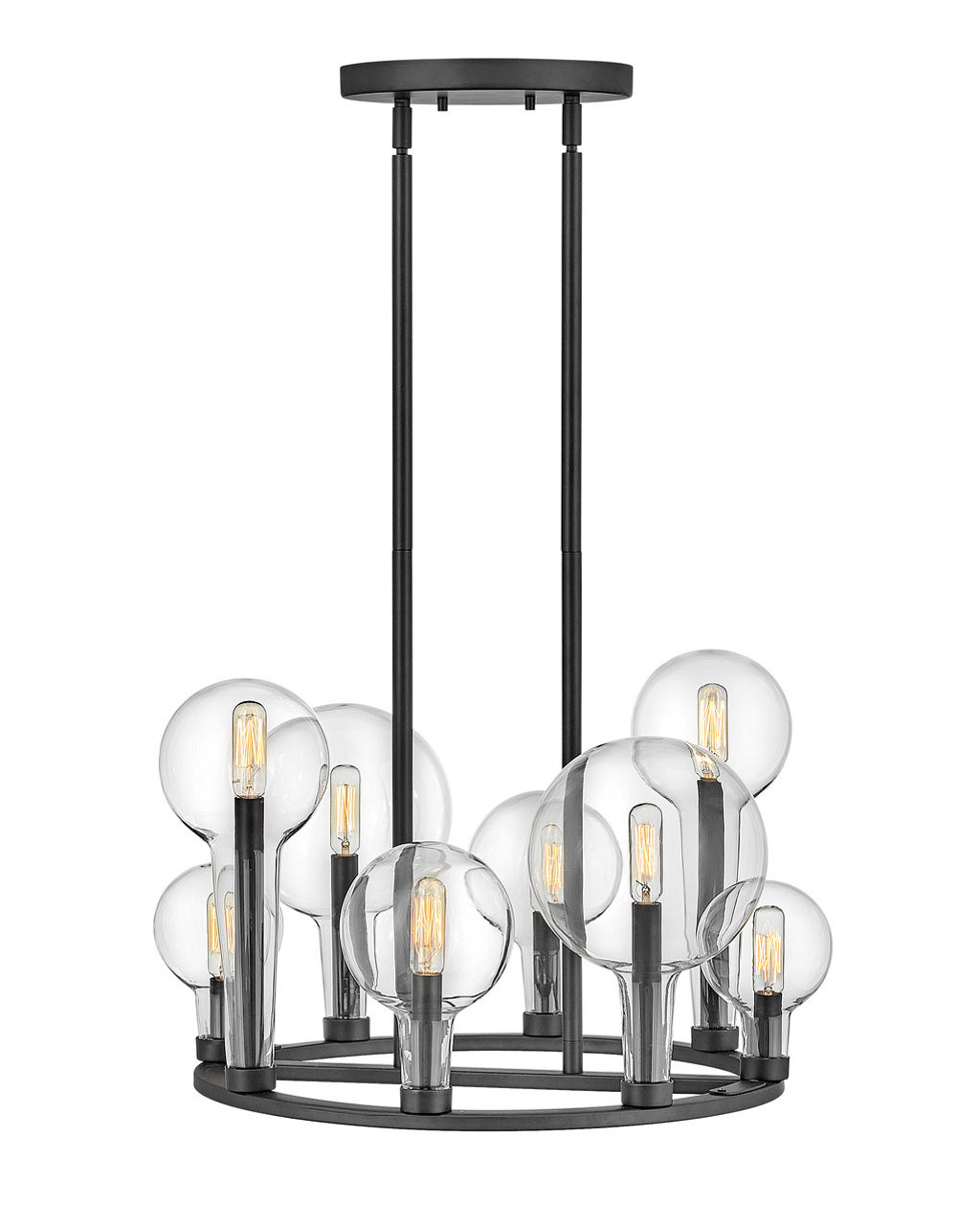 Medium Single Tier, Black