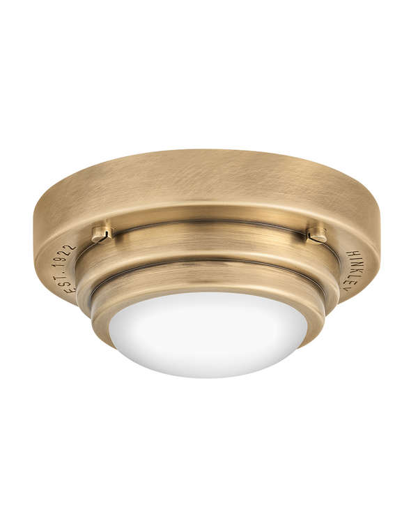 Extra Small Flush Mount Or Sconce, 5.5" X 2", Heritage Brass