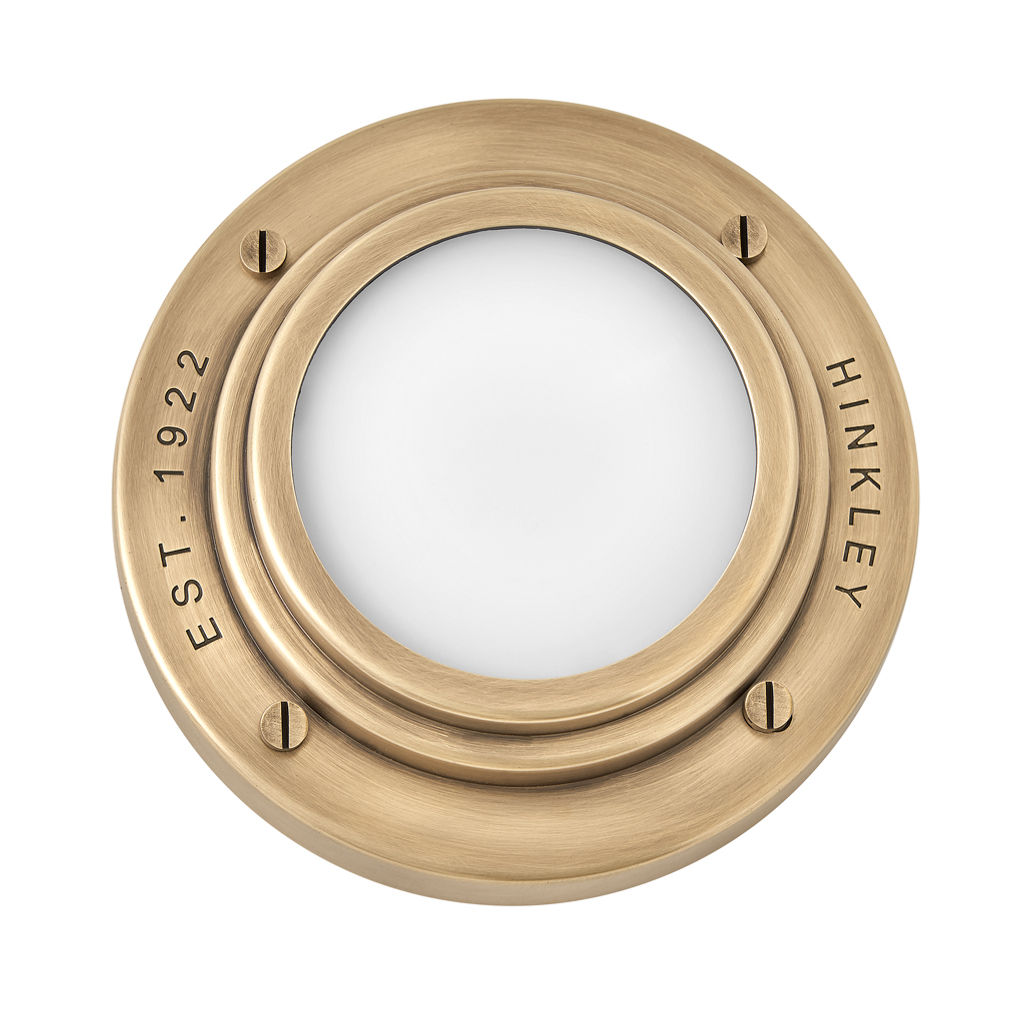 Extra Small Flush Mount Or Sconce, 5.5" X 2", Heritage Brass