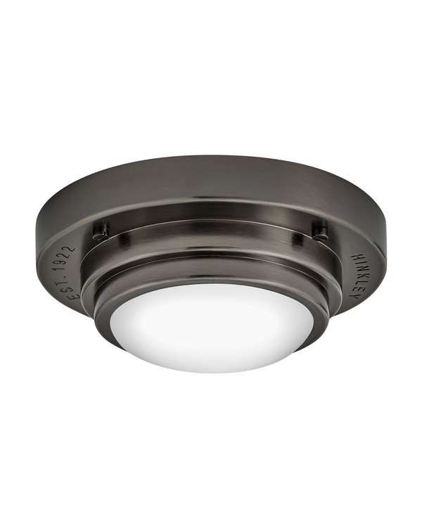 Small Flush Mount Or Sconce, Black Oxide