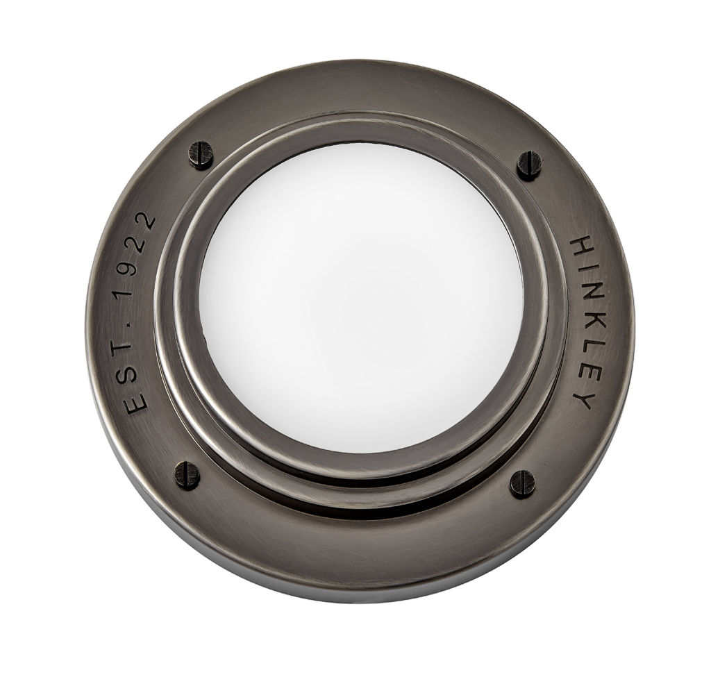 Small Flush Mount Or Sconce, Black Oxide
