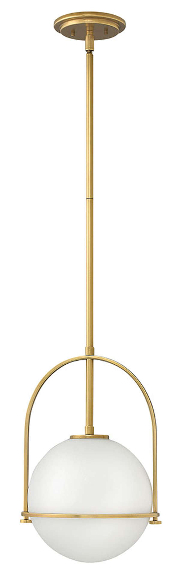 Medium Pendant, Brass