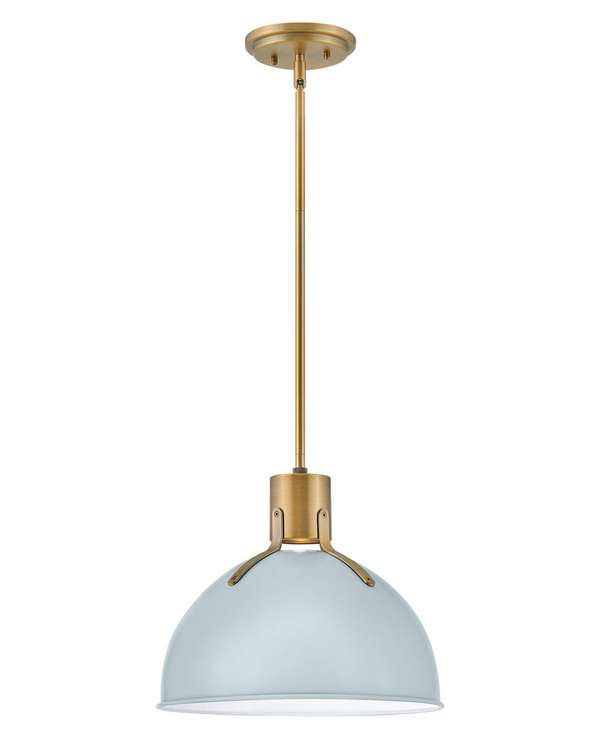 Small Pendant, Pale Blue